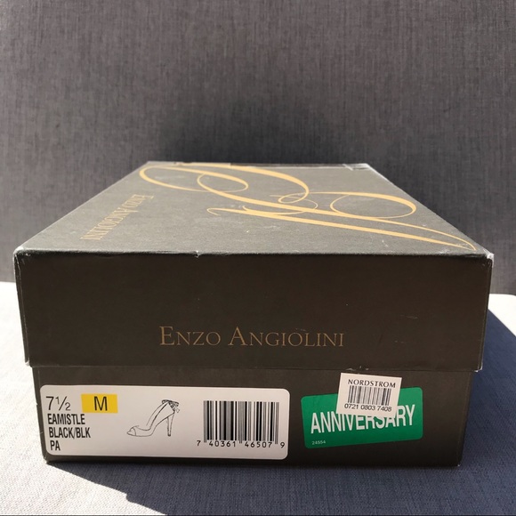 Black Pumps with Bow Enzo Angiolini - Picture 8 of 8